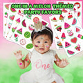 MeoIsDaBest Melon Pre-Cut Temporary Tattoos 96PCS Watermelon Green by Deal US