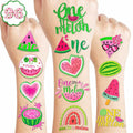 MeoIsDaBest Melon Pre-Cut Temporary Tattoos 96PCS Watermelon Green by Deal US