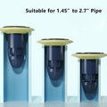 NILSTOREY Shower Floor Drain Backflow Preventer Valve Blue 2Pack ABS by Deal US