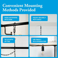 Brighfivey Rechargeable LED Gazebo Light Waterproof Hanging Candle Shape 1 Pack by Deal US