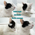 E.M&S.T Emmeliestella Cat Head Brush Silicone Bristles 2PCS Gentle Clean by Deal US