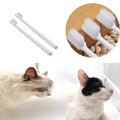 E.M&S.T Emmeliestella Cat Head Brush Silicone Bristles 2PCS Gentle Clean by Deal US