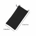 Eluckya 4PCS Microfiber Soft Eyeglass Sunglasses Pouch Drawstring White Grey by Deal US