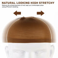 Arcjunys 8Pcs Nylon Stretchy Wig Caps for Women Lace Front Wigs Skin Brown by Deal US