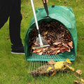 Sheporse 2-Pack 53 Gallon Reusable Garden Bags Green Yard Waste Polyethylene by Deal US