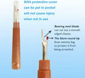 FOTN 2PCS Ostomy Bag Scissor 5inch Blunt Tip Nursing Cutter Orange by Deal US