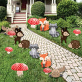 Lotus Mann 6PCS 14" Red Mushroom Lanterns Fairy Tale Party Decor by Deal US