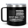 AXIARA 14oz Maroon Stainless Steel Insulated Coffee Mug Retirement Gift