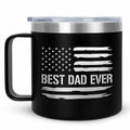 AXIARA 14oz Maroon Stainless Steel Insulated Coffee Mug Retirement Gift by Deal US