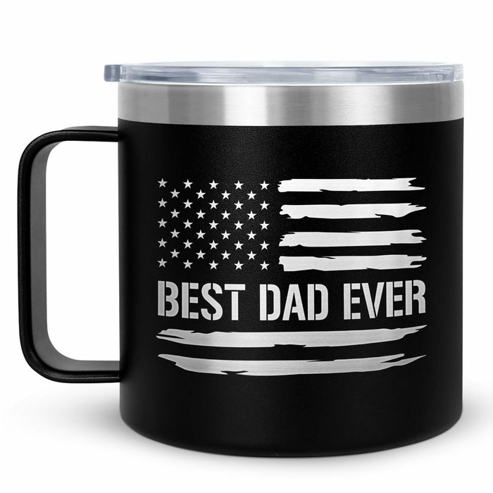 AXIARA 14oz Maroon Stainless Steel Insulated Coffee Mug Retirement Gift by Deal US