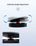 WildAuto Blind Spot Mirrors 2 Pack Round Frameless HD Glass Black 2" by Deal US