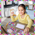 PerKoop Pink Building Block Mini Spiral Notepads 24 Pieces Kids Party Favor by Deal US
