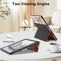 CoBak PU Leather Tablet Case 10.2in 2022/2024 Auto Sleep Wake Pen Holder Orange by Deal US