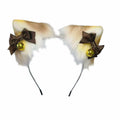 Ekwikzz Cat Ears Headband Clips Cosplay Accessories Punk Gothic Bow Gem by Deal US