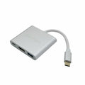 eartham USB C to HDMI Adapter 3-in-1 Hub 4K 30Hz 100W PD USB 3.0 Silver by Deal US