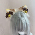 Ekwikzz Cat Ears Headband Clips Cosplay Accessories Punk Gothic Bow Gem by Deal US