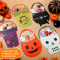 Gersoniel 339 Pcs Halloween DIY Craft Paper Ornaments Kit Pumpkin Ghost Bat by Deal US