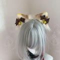 Ekwikzz Cat Ears Headband Clips Cosplay Accessories Punk Gothic Bow Gem by Deal US