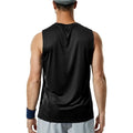 Haimont Mens Sleeveless Workout Gym Tank Shirt UV Muscle Black Size M by Deal US