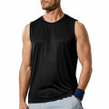 Haimont Mens Sleeveless Workout Gym Tank Shirt UV Muscle Black Size M by Deal US
