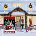 4SEASONS POD Holiday Garden Flags Set of 3 12x18 Double Sided Halloween Xmas by Deal US