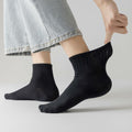 Looknniy Men’s Cushion Ankle Socks Cotton 20 Pairs Mixed Colors One Size by Deal US