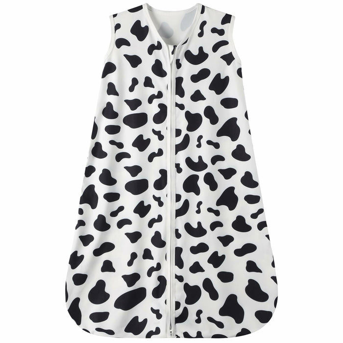 GUNTAIL Baby Sleep Sack 2-Way Zipper Rayon Cotton Cow Print Size X-Large by Deal US