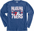 Philadelphia 76ers NBA Officially Licensed Long Sleeve T-Shirt Team Color Size S by Deal US