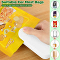 Daioai 2 in 1 USB Rechargeable Bag Cutter Sealer Portable Mini White by Deal US