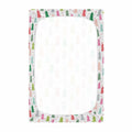 SDMKA Colorful Christmas Trees Microfiber Fitted Crib Sheet 28x52 Inch A01 by Deal US