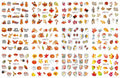 YEFIUO Fall Winter Maple Leaf Pumpkin Nail Art Stickers Water Transfer 12 in 1 by Deal US