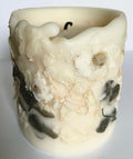 Botanical Candle Hand-Poured Soy Wax with Real Flowers 5 Scents Decorative by Deal US