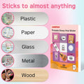 Hartwii Glossy Vinyl Sticker Paper 8.5x11in Letter Size 50 Sheets by Deal US