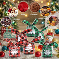 YimeBand 100Pcs Christmas Goodies Gift Bags 6 Styles Small Plastic by Deal US