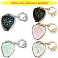 TAPAYICA Toyota Key Fob Cover 4 Buttons White-Gold TPU Shell with Keychain by Deal US