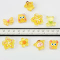 COOSLIM 10pcs Resin Slime Charms Mixed Candy Sweets Flatback Beads Set by Deal US