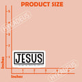 HYKADEUS Jesus The Way Truth Life Christian Bible Verse Stickers 3x1.5 Inch 3Pcs by Deal US