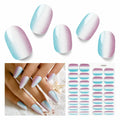 Nelikoo Semi Cured Gel Nail Strips 30 pcs Wonderland 2 Weeks Lasting by Deal US