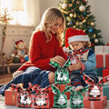 YimeBand 100Pcs Christmas Goodies Gift Bags 6 Styles Small Plastic by Deal US