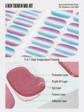 Nelikoo Semi Cured Gel Nail Strips 30 pcs Wonderland 2 Weeks Lasting by Deal US