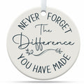 TinhCD Store Thank You Nurse Gift Ceramic Christmas Ornament Elegant by Deal US