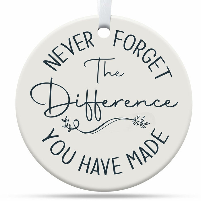 TinhCD Store Thank You Nurse Gift Ceramic Christmas Ornament Elegant by Deal US