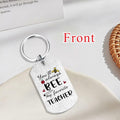Alotozo Teacher Appreciation Laser Engraved Keychain Bulk Thank You Gifts Small by Deal US