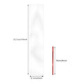 XLSFPY 100 Clear Treat Bags 2x10in with 4in Twist Ties 1.4 mil Thick by Deal US