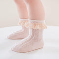 Zumou Toddler Lace Socks Ruffle Eyelet Princess 6 Pairs Size 6-8 Years by Deal US