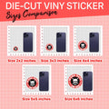 GNAART Work Safe or D*e Lineman Hard Hat Sticker 3 Inch 3Pcs Multi Vinyl by Deal US