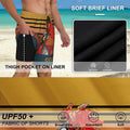 SolAzul Men's Quick Dry Swimming Trunks Board Shorts Blue Size L by Deal US