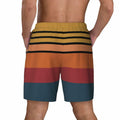 SolAzul Men's Quick Dry Swimming Trunks Board Shorts Blue Size L by Deal US
