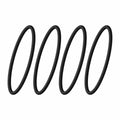 Denkuhin SPX1500P Lid Strainer O-Ring for Hayward Power-Flo Pumps 4 PCS by Deal US