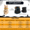 ITESSY Cat Halloween Costume Black Lion Mane Wig Hat Size S by Deal US